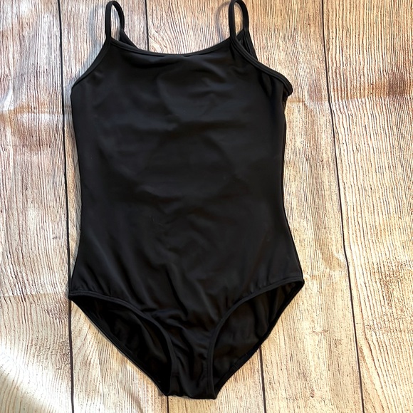 Mirella Lace Cami Open Back Leotard